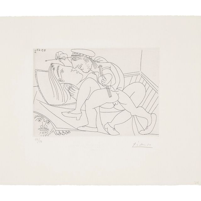 Pablo Picasso — Серия 347: три тарелки