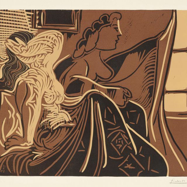 Pablo Picasso — Две женщины перед окном