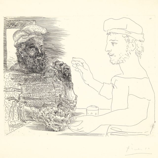 Pablo Picasso — Пара каталонских гурманов, фото 12 из La Suite Vollard