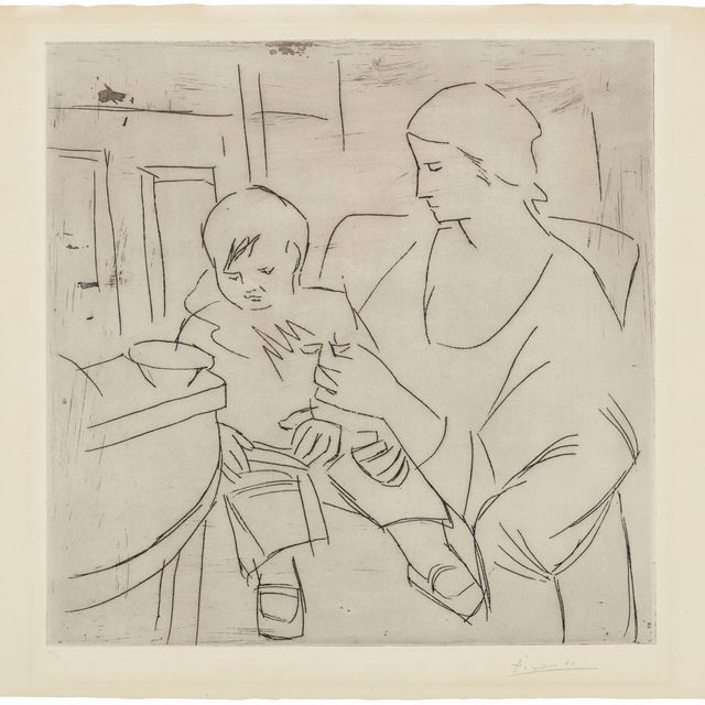 Pablo Picasso — Материнство