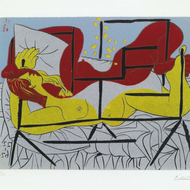 Pablo Picasso — Даная (р. 1084; Р. 1286 IV в. до н.э.)