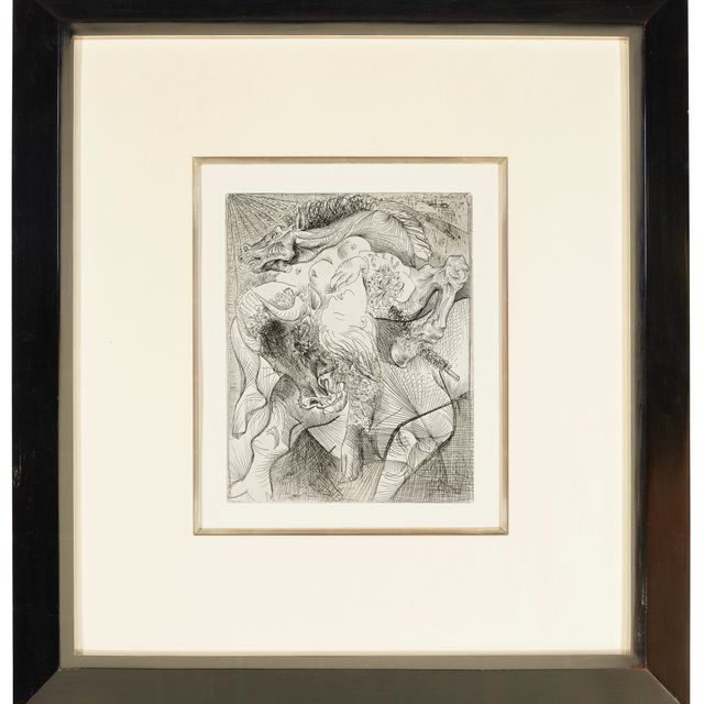 Pablo Picasso — Роковой тореро. II, из "Сюиты Воллара"