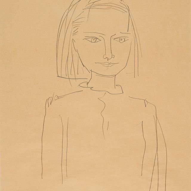 Pablo Picasso — Портрет молодой девушки, III