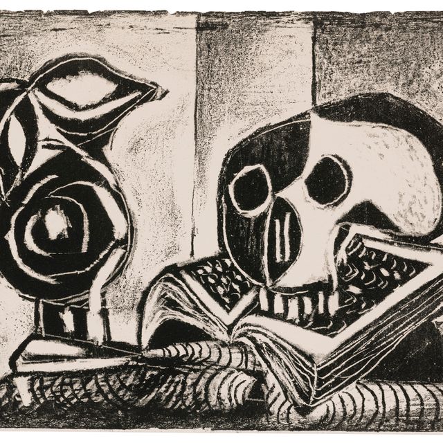 Pablo Picasso — Черная рыба и тет-а-тет со смертью