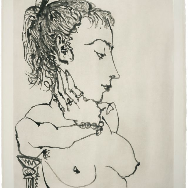 Pablo Picasso — Бюст женщины