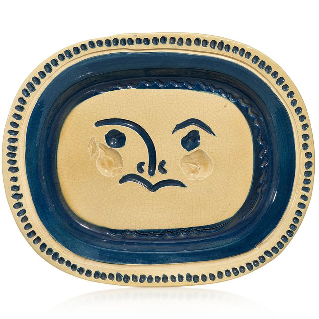 Pablo Picasso — Гравюра для лица, грежский фонд (29 апреля)