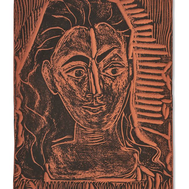 Pablo Picasso — Маленький бюст женщины (артикул 523)