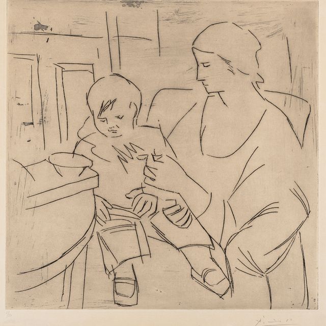 Pablo Picasso — Материнство