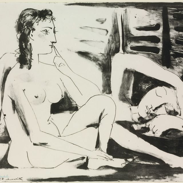 Pablo Picasso — Сонная девушка (В. 435; М. 81)
