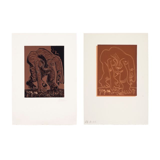 Pablo Picasso — Новая цветочная композиция: два принта