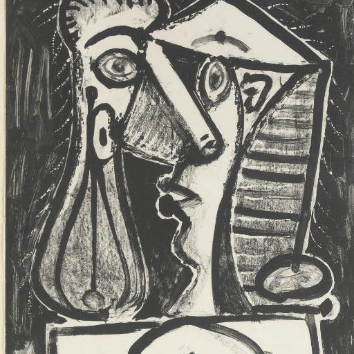 Pablo Picasso — Композиция рисунка (B. 597; M. 166)