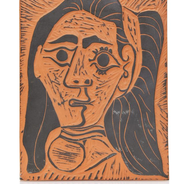 Pablo Picasso — Женская блузка с цветочным принтом (артикул 520)