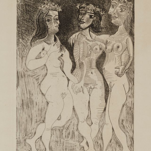 Pablo Picasso — Трое женщин