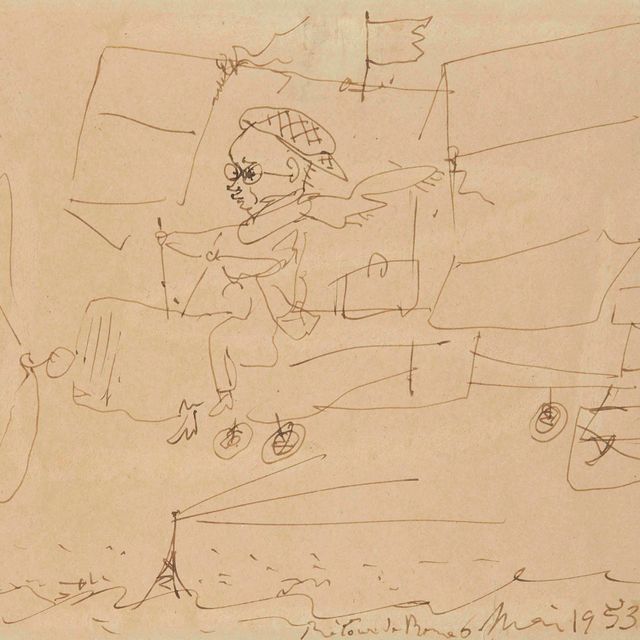 Pablo Picasso — Ретур де Рим, авиатор Сабартес
