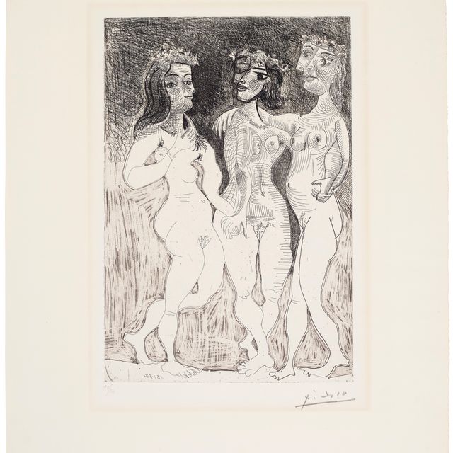 Pablo Picasso — Трое женщин
