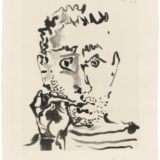 Pablo Picasso — Запах дыма V