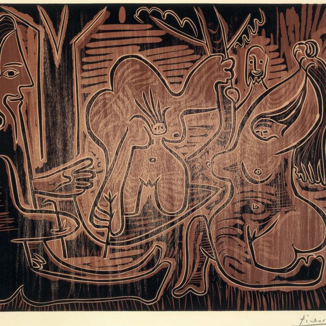 Pablo Picasso — Дежурный на Траве (1097 г. до н. э.; 1329 г. до н.э.)