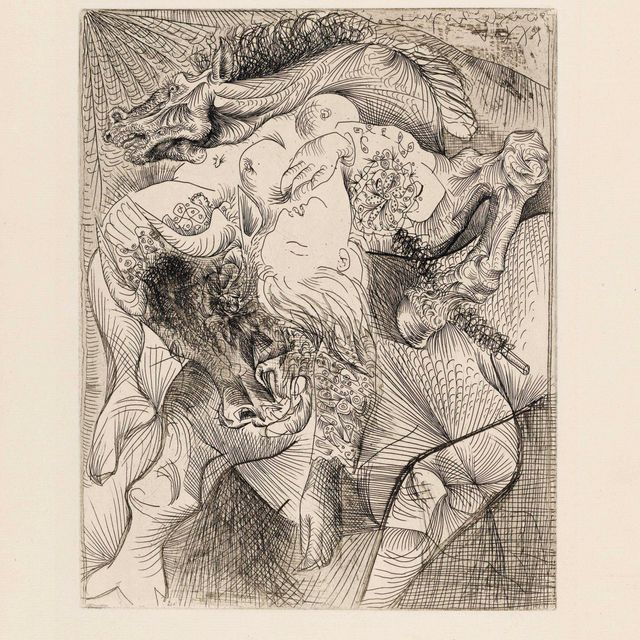 Pablo Picasso — Женщина-тореро II, от: La Suite Vollard (B. 220; Ba. 426)