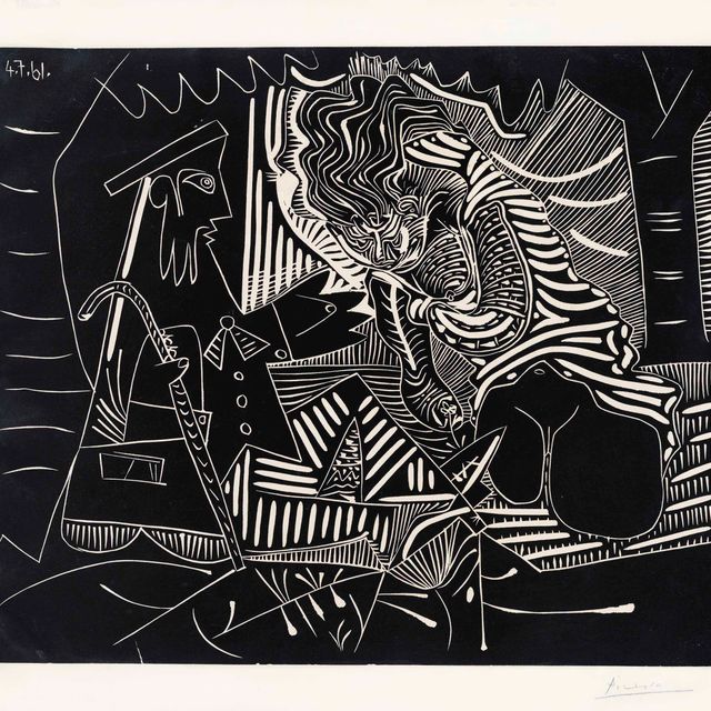 Pablo Picasso — Встреча на траве, д'Апре Мане