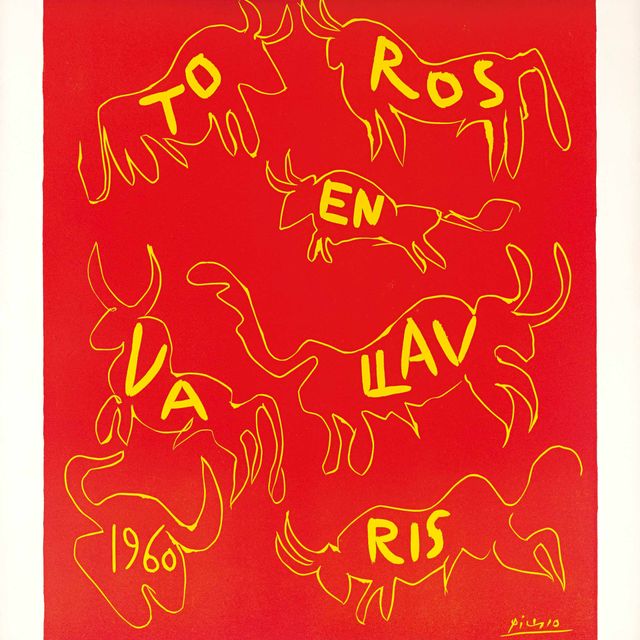 Pablo Picasso — Торос-ан-Валлорис, 60 (Блох 1291; Бэр 1269)