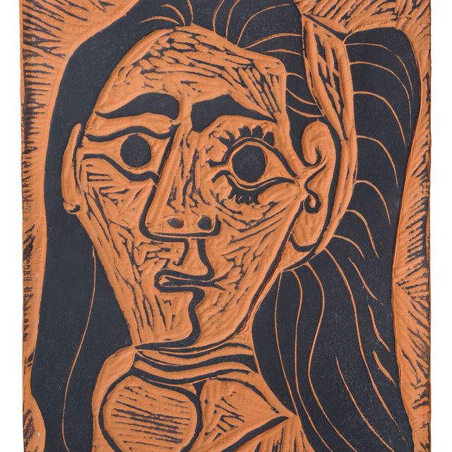 Pablo Picasso — Женская блузка с цветочным принтом ( артикул 520 )