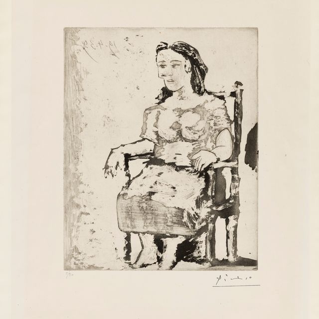 Pablo Picasso — Прекрасная женщина: Дора Маар