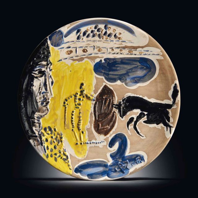 Pablo Picasso — Площадь мулеты (A.R. 420)
