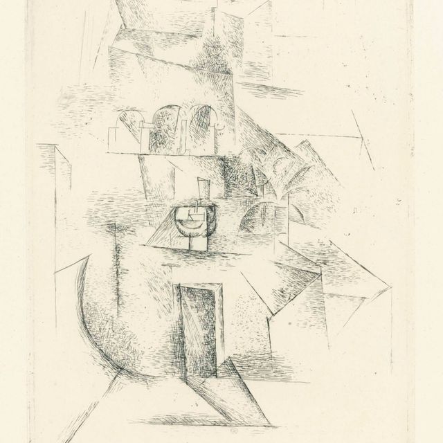 Pablo Picasso — Ле Куван (Второй план), из Сен-Матореля