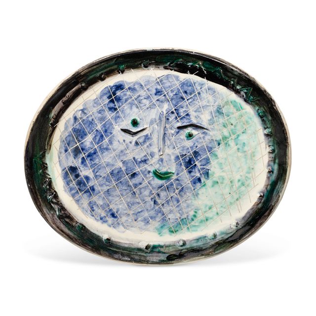 Pablo Picasso — Овальное лицо (A.R. 277)