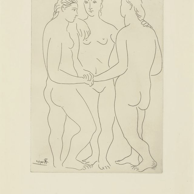 Pablo Picasso — Трое друзей (стр. 76; стр. 117)