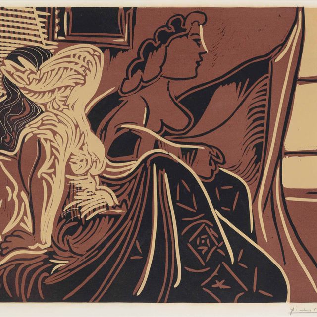 Pablo Picasso — Две женщины перед окном