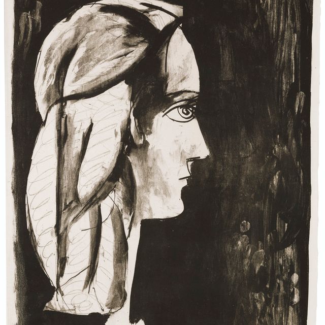 Pablo Picasso — Профиль в черном цвете
