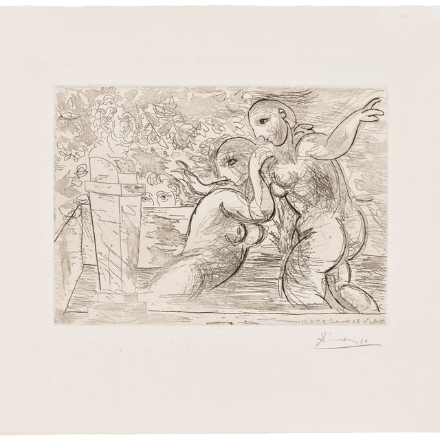 Pablo Picasso — Сюрпризы в стиле Ле Бенез, от: La Suite Vollard