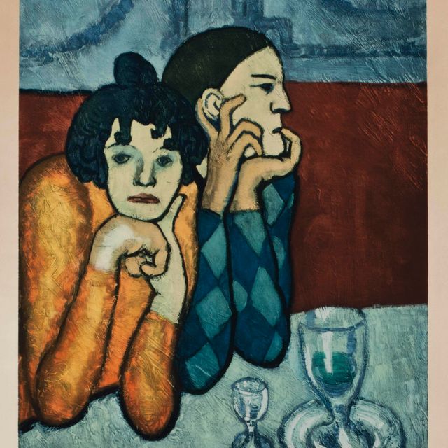 Pablo Picasso — Арлекин и наша компания