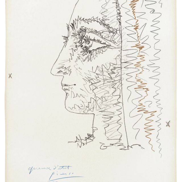 Pablo Picasso — Цвета Femme en Trois