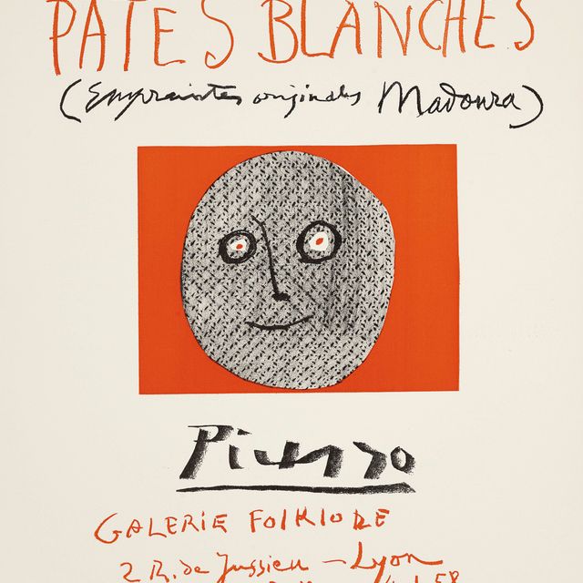 Pablo Picasso — Паштеты бланшированные, Галерея фольклора, Лион, 1958 (Czwiklitzer, 123)