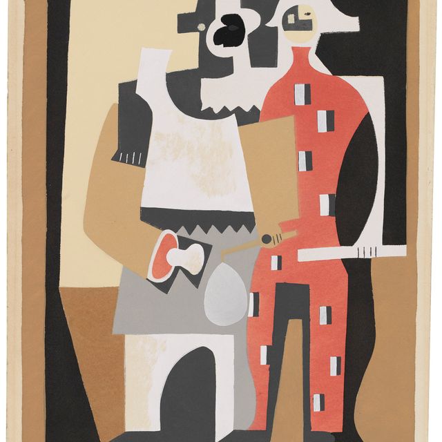 Pablo Picasso — Пьеро и Арлекин