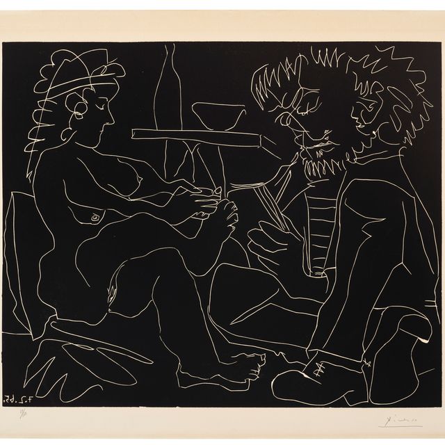 Pablo Picasso — Выбор десерта и модели для вводной части