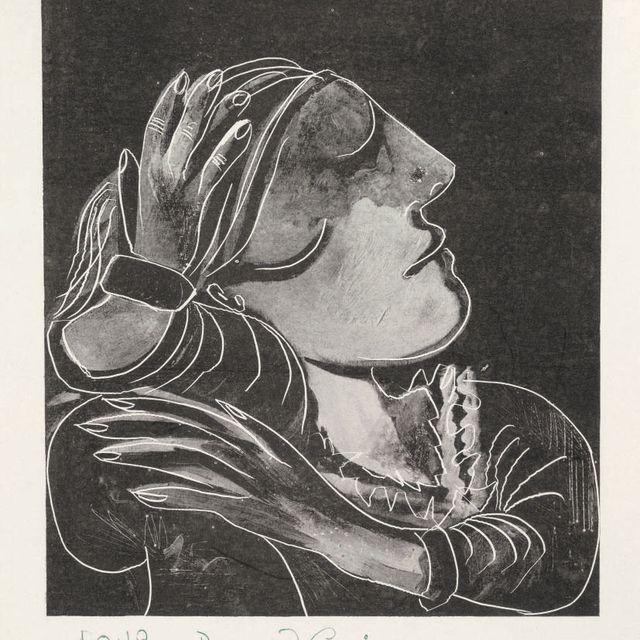 Pablo Picasso — Женский наряд: Мари-Тереза (см. Ba. 613; отсутствует в B.)