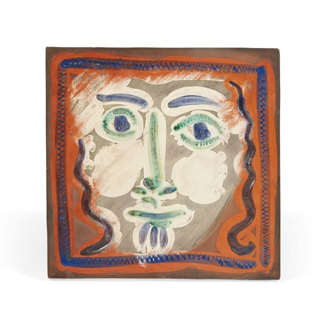 Pablo Picasso — Маска из шевроле букле (Жорж Блох, 208; Жорж Рами, 655; А.Р. 573)
