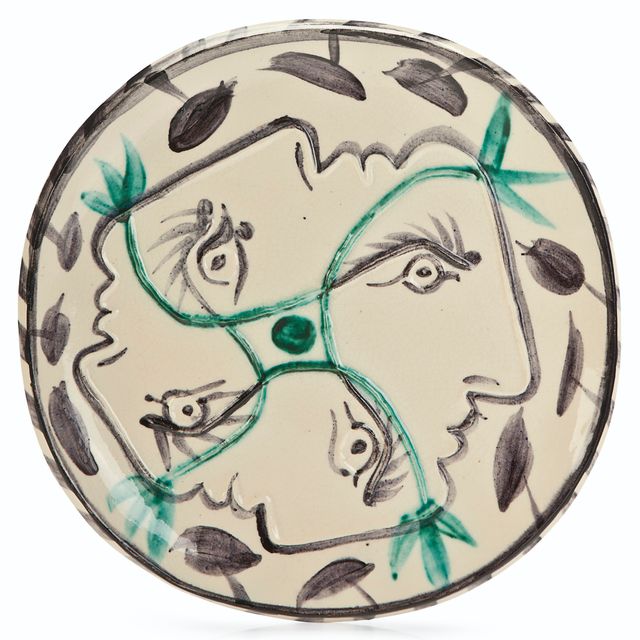 Pablo Picasso — Четыре профиля в Англии (A.R. 86)