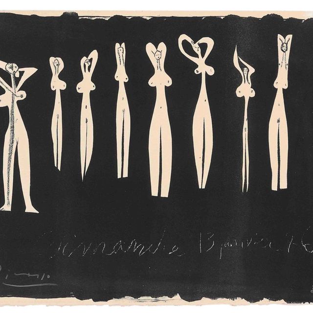 Pablo Picasso — Изящные силуэты (B. 388; M. 29)