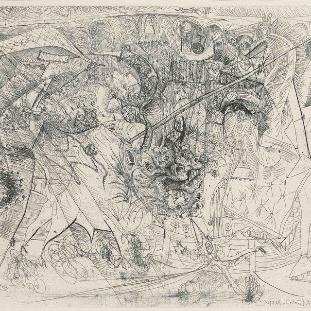 Pablo Picasso — Большая коррида для женщин-тореро (B. 1330; Ba. 433C)