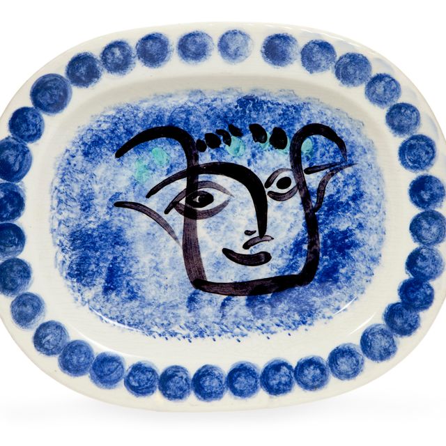 Pablo Picasso — Черное лицо в крапинку