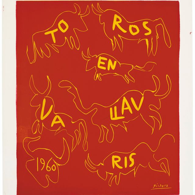 Pablo Picasso — Торос-ан-Валлорис, 1960