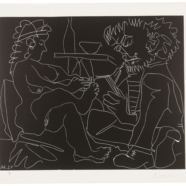 Pablo Picasso — Выбор десерта и модели для вводной части