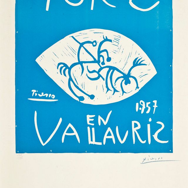Pablo Picasso — Торос-ан-Валлорис, 1957 (Блох 1276; Баер 1045B)