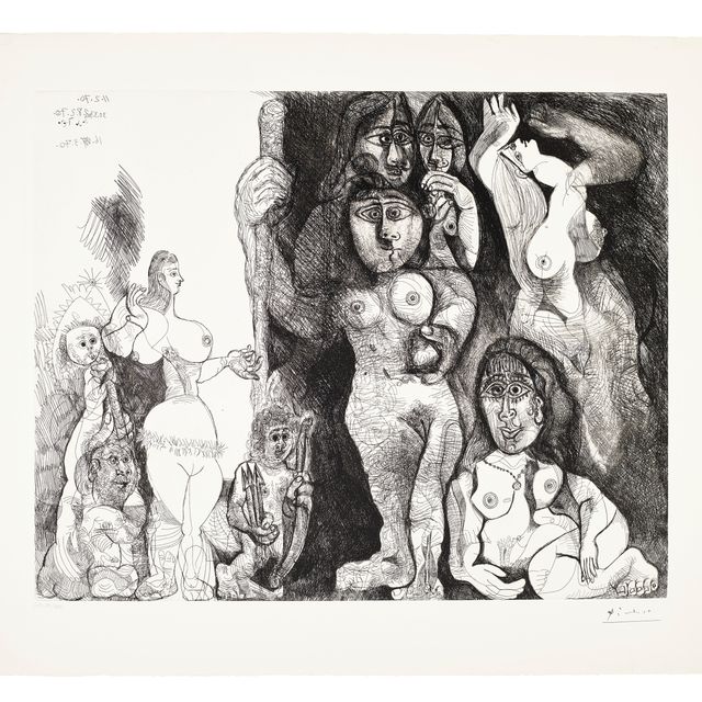 Pablo Picasso — Спектакль "Любовь-авантюристка среди женщин" из "Ла Сери 156"