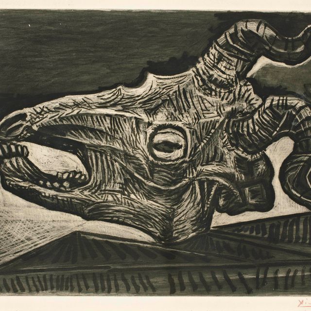 Pablo Picasso — Кран-манипулятор для стола (Bloch 696, Baer 903 Bb)