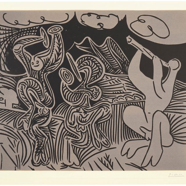 Pablo Picasso — Танцоры и музыканты